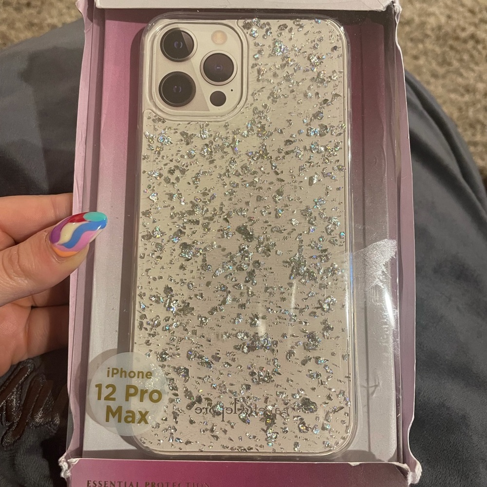 Nanette Lepore Iphone12 Pro Max Glitter Case